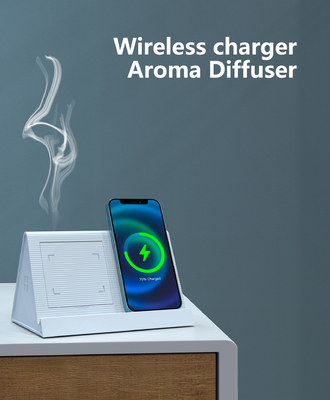 3 In 1 Multifunction Wireless Charger เครื่องทำความชื้นอโรมา diffuser 15W 9V