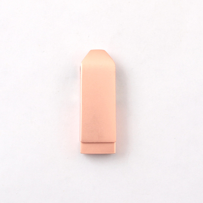 Rose Gold Metal Color 360 องศา Twist USB Drive อัพโหลดข้อมูลฟรี