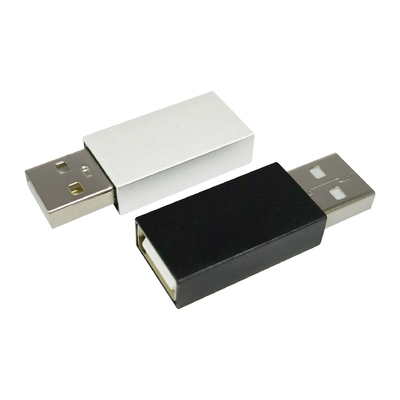 2g คอร์ดชาร์จแอดอปเตอร์บล็อคเกอร์สําหรับโทรศัพท์มือถือ การหยุดข้อมูล USB Defender - เงิน