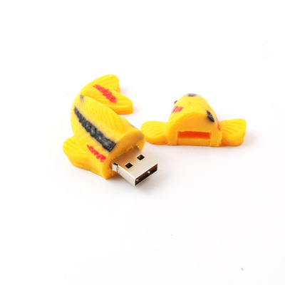 แผ่น USB Flash Drive ที่สร้างขึ้นโดย USB 3.0 อินเตอร์เฟสรูปร่างของปลาเค้กข้าว