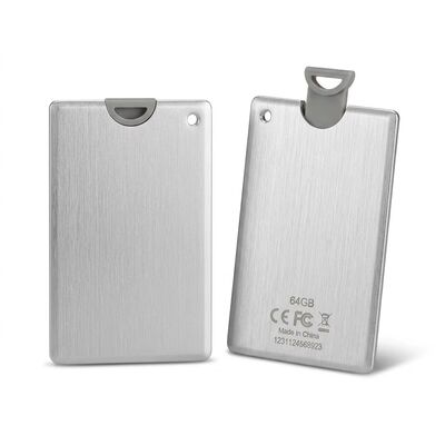 การรับประกัน 1 ปี บัตรเครดิต usb pendrive พร้อมสกรีนพิมพ์ usb logo เหมาะสําหรับการเก็บไฟล์ที่ปลอดภัยและโปรโมชั่น