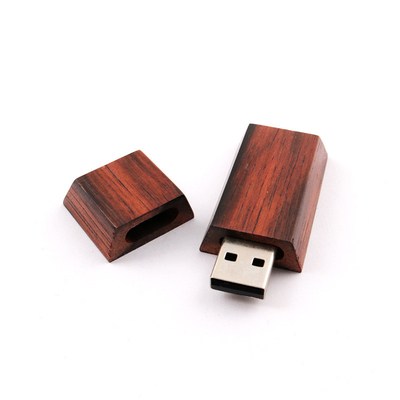แฟลชไดร์ฟ USB ไม้รูปทรงตัดแบบกำหนดเองความเร็วสูง 64GB 128GB 256GB