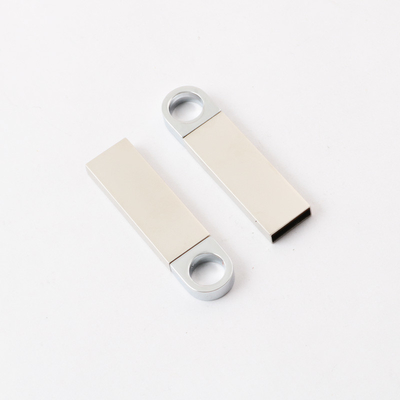 4GB 8GB 16GB โลหะ USB Flash Drive โลโก้เลเซอร์ 2.0 Silver USB Memory Stick