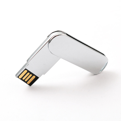 2.0 Twist Metal USB Drive การทดสอบ H2 ผ่าน 128GB 256GB CE Approved
