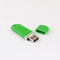 โลโก้ CMYK แท่ง USB แบบพลาสติกความเร็วสูงทำจาก / ไม่มีตัวน้ำมันยาง