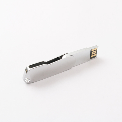 Twist Metal Usb 2.0 แฟลชไดรฟ์ พร้อมกุญแจ 32GB 64GB 128GB ชิป UDP รวดเร็ว