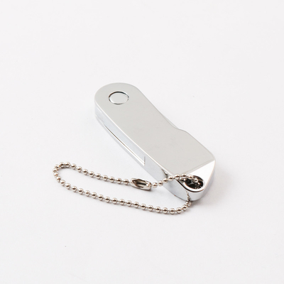 Twist Metal Usb 2.0 แฟลชไดรฟ์ พร้อมกุญแจ 32GB 64GB 128GB ชิป UDP รวดเร็ว