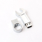 แฟลชไดรฟ์ USB รูปประแจ, 70MB / S 3.0 256GB 512GB 1TB แท่ง USB โลหะ