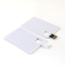 CMYK โลโก้ UV พิมพ์สีสันสดใส บัตรเครดิต USB Sticks MINI Udp Flash Chips 2.0 30MB