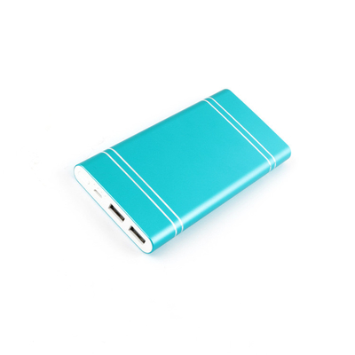 2400mah 3000mah 18650 Li Ion เครื่องชาร์จแบตเตอรี่แบบพกพา Metal Power Bank