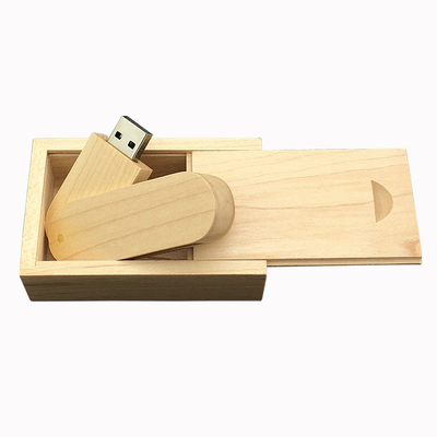 Eco Friendly Wooden USB Flash Drive Bamboo Wood Function กับความเร็วการอ่าน 10 20MB/S