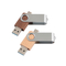 USB Type A และ Type C รวมกัน USB ความจําไม้ที่มีระยะทํางาน 0 °C ถึง 60 °C
