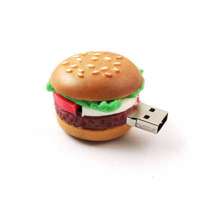 KFC McDonald's แฮมเบอร์กเกอร์ รูปแบบการสั่งซื้อ USB แฟลชไดรฟ์ สําหรับอาหารเทียม ของขวัญบริษัท