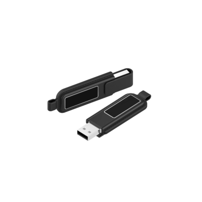 พกพาหนัง Cover คีย์โลหะ USB Flash Drive 64GB 128GB 30MB / S