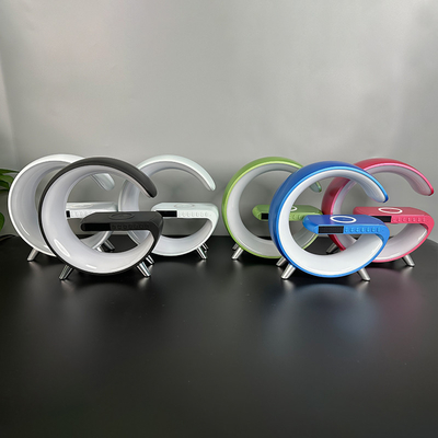 พร้อม LED พร้อมนาฬิกา พร้อมเครื่องเสียง พร้อม Bluetooth เครื่องชาร์จไร้สาย รวดเร็ว 15W