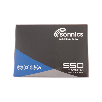 2.5oz/3.5oz SSD แฮร์ดไดรฟ์สําหรับคอมพิวเตอร์ 1TB 2TB เงินและดํา