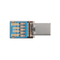 ชิป USB แฟลชดริเวอร์ทนทาน กันน้ําแบบ C ด้วย MINI UDP OEM