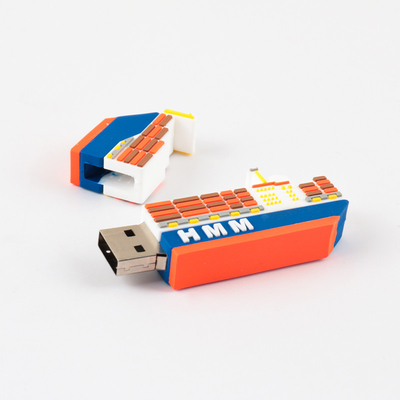 เครื่องยึด USB Flash Drive ที่มีสีสัน เปิด Mold ตามรูปแบบของลูกค้า