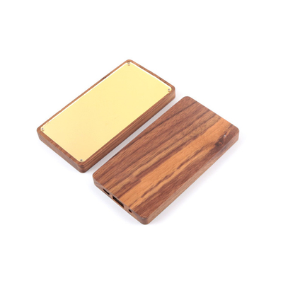 ธนาคารพลังงานพกพา Li Polymer 18650 แบตเตอรี่สีดํา สําหรับมือถือสมาร์ทและอุปกรณ์ USB