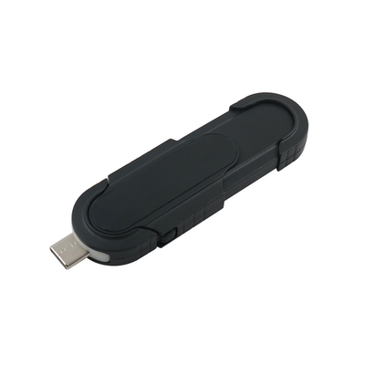 คอมแพคท์ ดํา USB แฟลชไดรฟ์ พร้อมฟังก์ชัน Plug and Play
