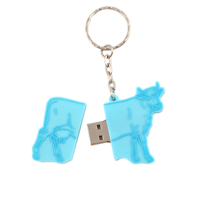 พีวีซีและซิลิโคน USB Flash Drive ที่กําหนดเอง พร้อมอินเตอร์เฟซ USB 2.0/3.0
