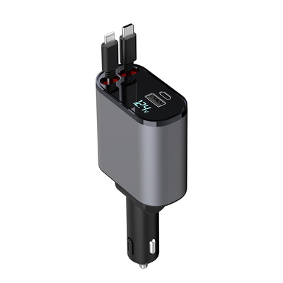 เครื่องชาร์จรถยนต์ 5V / 3A ออก USB-C ที่สะดวกสบาย