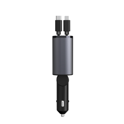 เครื่องชาร์จรถยนต์ 5V / 3A ออก USB-C ที่สะดวกสบาย