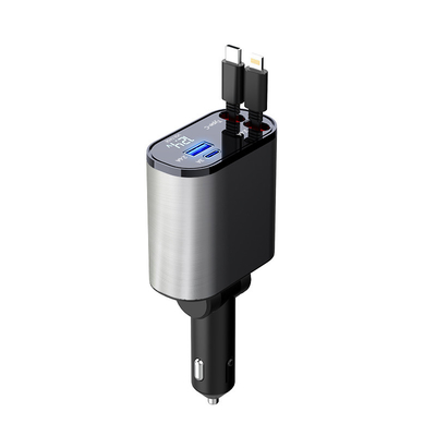 เครื่องชาร์จรถยนต์ 5V / 3A ออก USB-C ที่สะดวกสบาย