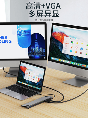 รูปแบบขยายได้ พับตัวกัน USB 3.0 Adapter สําหรับ PC คอมพิวเตอร์ 11 ในหนึ่ง