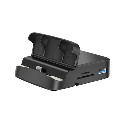 5Gbps การถ่ายทอดข้อมูล ประเภท C Usb Hub Adapter Multi Port Hub สําหรับคอมพิวเตอร์เล็ปโตป