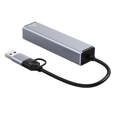 คอมแพคต์ USB C Hub Adapter Laptop Usb Port Expander Usbc Hub สําหรับการโอนข้อมูลอย่างรวดเร็ว