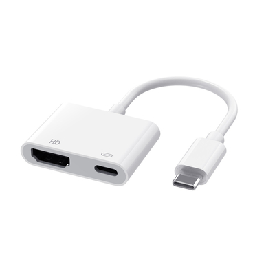 ความเร็วในการโอนข้อมูลสูงถึง 5Gbps HDMI Aluminum Hub Usb C Hub พร้อมลายลวดลายหรือลายเลเซอร์