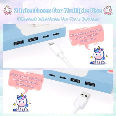 EasyCarry Multi Port Type C Station Usb C Hub สมาร์ทแอดป์เตอร์