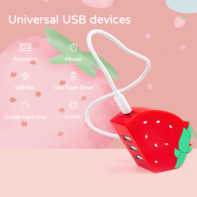 5Gbps Adapter Laptop Usb Port Expander Usbc Hub สําหรับการส่งข้อมูลในบ้าน