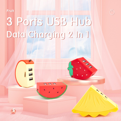 5Gbps Adapter Laptop Usb Port Expander Usbc Hub สําหรับการส่งข้อมูลในบ้าน