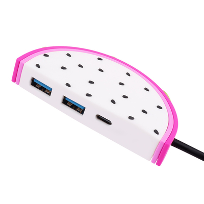 5Gbps แอดป์เตอร์ฮับข้อมูลความเร็วสูง พร้อมเปลือก PVC ทนทาน