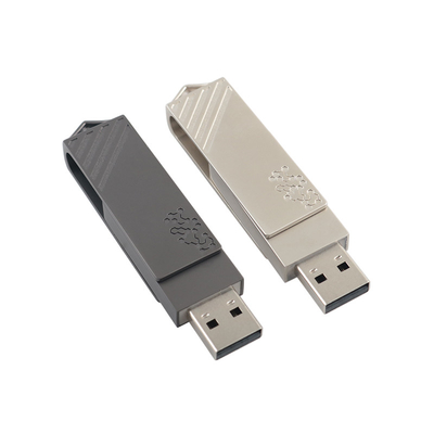 โลหะประเภท C Twist รูปแบบความเร็วเร็วเร็ว USB Flash Drive 3.0 และ USB 2.0 และประเภท C