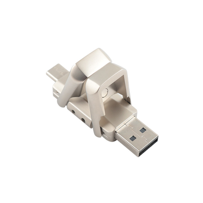 USB 3.0 และไทป์ C แฟลชดริเวอร์ที่มีโลหะระดับ A แฟลชและโลโก้ที่กําหนดเอง