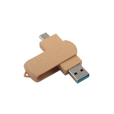 สาย USB สีเบจสดใสที่กําหนดเอง ด้วยโลโก้ลายเลเซอร์