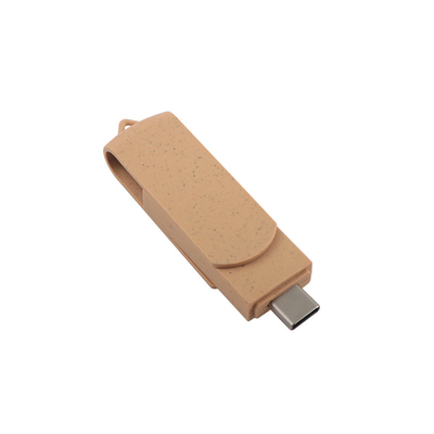 สาย USB สีเบจสดใสที่กําหนดเอง ด้วยโลโก้ลายเลเซอร์