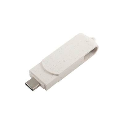 กล่องวัสดุนําไปใช้ใหม่ USB Flash Drive With Type C 3.0 Password Protected Data Storage Device เครื่องเก็บข้อมูลที่คุ้มกันด้วยรหัสผ่าน