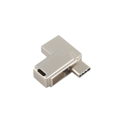 13 กรัม ซิงก์สลอย USB 3.0 และพับความจําประเภท C กับรหัสผ่านข้อมูลและโลโก้ USB เลเซอร์