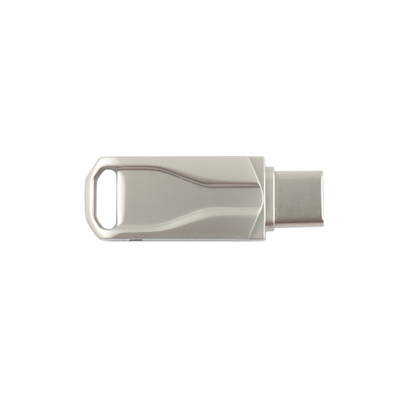 USB 2.0 และประเภท C แฟลช ดริบโลหะ พิมพ์หรือเลเซอร์โลโก้สําหรับการรวมและรักษาข้อมูล