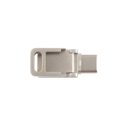 โลหะ USB 3.0 และชนิด C แฟลชดริเวอร์กับชนิด C สามารถเลเซอร์โลโก้ One Face ทําสัญญา