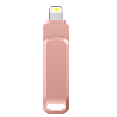 การโอนข้อมูลอย่างรวดเร็ว OTG USB Flash Drive ประเภท C และ USB รวมกัน วัสดุโลหะ