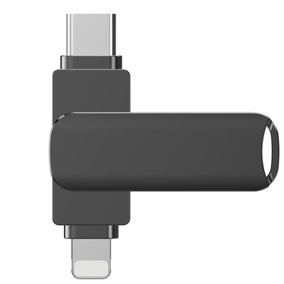 แม็ค รองรับ OTG USB Flash Drive กับ USB 2.0 และประเภท C และการโอนที่สะดวก