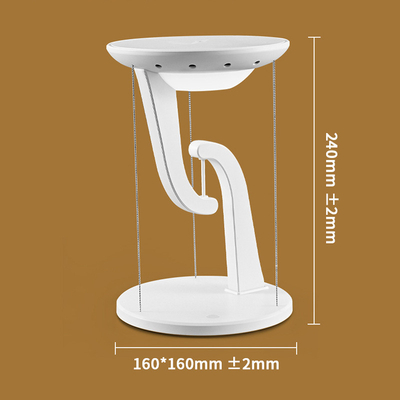 เครื่องชาร์จไร้สายพับได้ ขนาด 240*160MM พร้อม LED และความจุเก็บ