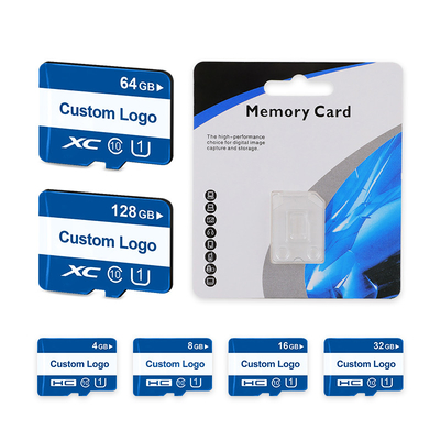 512GB ความจุ มินิ SD 4-128GB Micro Flash Card สําหรับการปรับแต่งเลเซอร์ กันน้ําและกันอุณหภูมิ