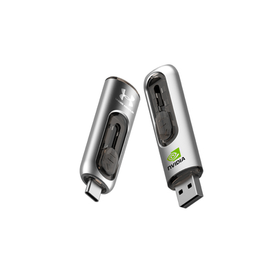 กล่อง 34G USB แบบ C แฟลชไดรฟ์ ข้อมูลปลอดภัย แบบ C USB 3.0 แฟลชไดรฟ์