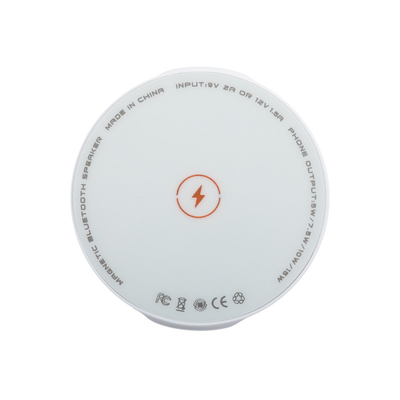 5V/2.1A Input Fast Charge Wireless Charging Pad With Led Lamp / Speaker การชาร์จแบบไร้สายด้วยไฟ Led / เครื่องเสียง